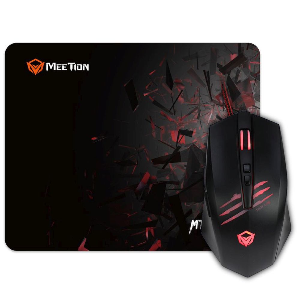 MeeTion MT-CO10 Gaming Mouse and Mouse Pad