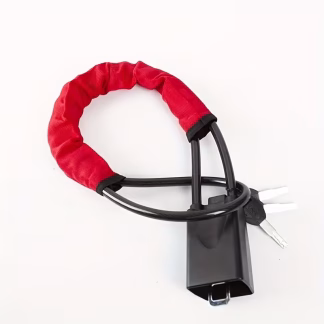 Anti-Theft Locking System for Car Steering Wheel - Red