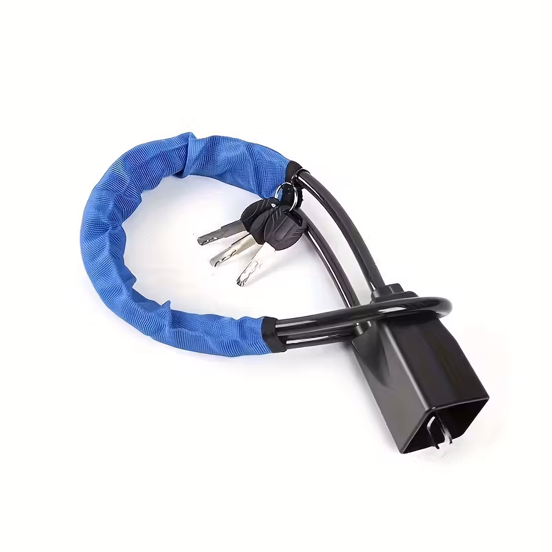 Anti-Theft Locking System for Car Steering Wheel - Blue